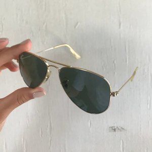 Ray Bans Aviator Sun Glasses